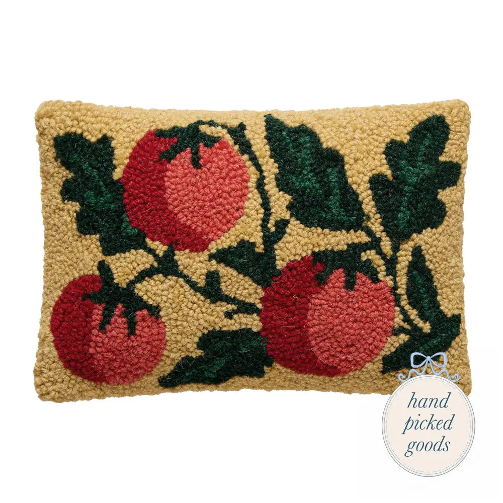 Tomatoes On Vine Hook Pillow - Decor - Decoration