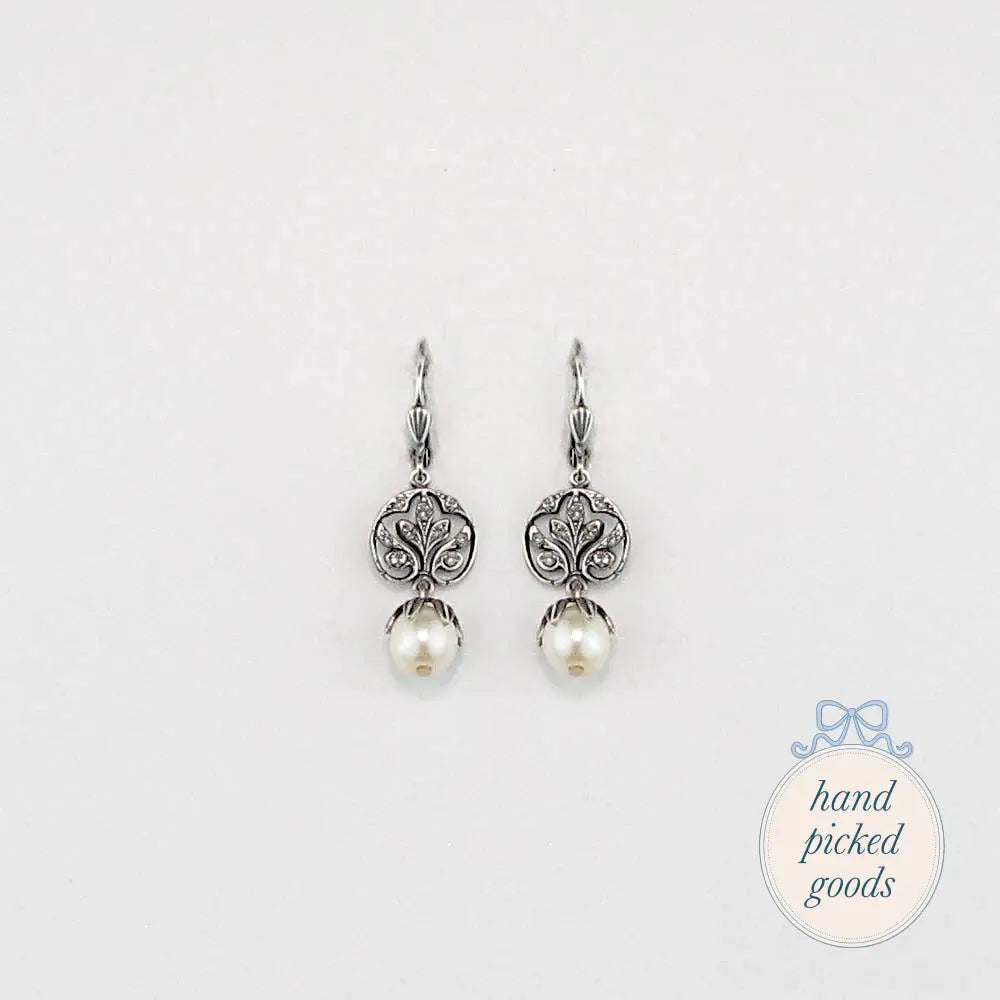 Victoria Pearl Earrings Jewelry - Bracelets Earrings and Rings