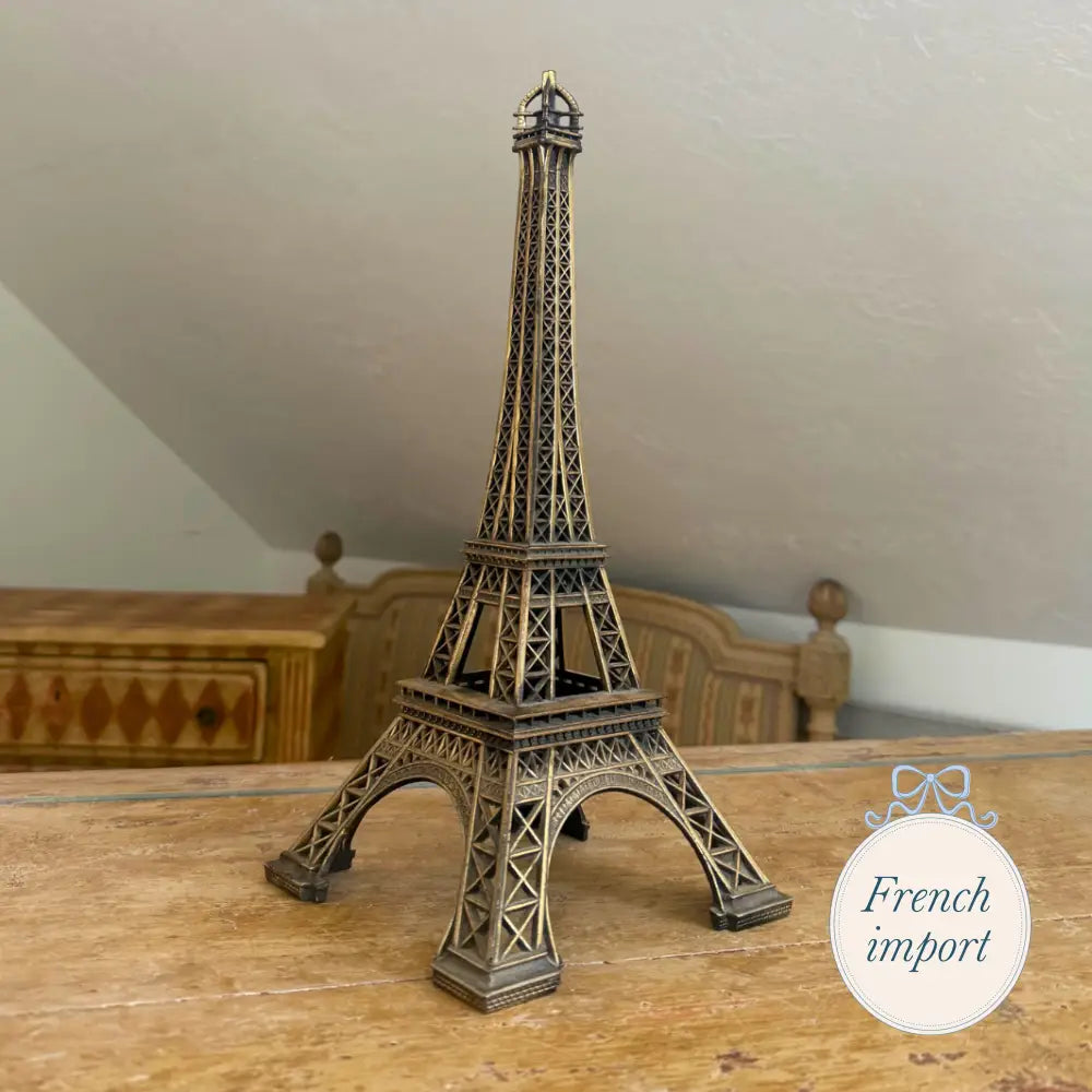 Vintage Eiffel Tower Large European Imports - No container