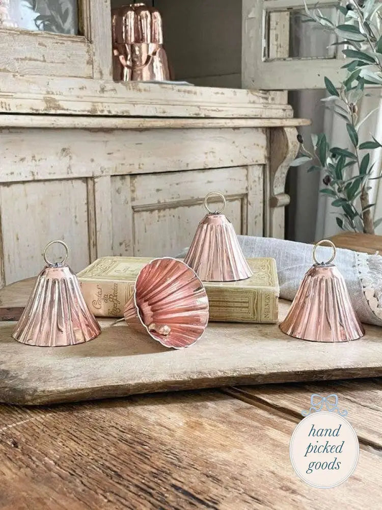 Vintage Inspired Copper Bell Decor - Decoration